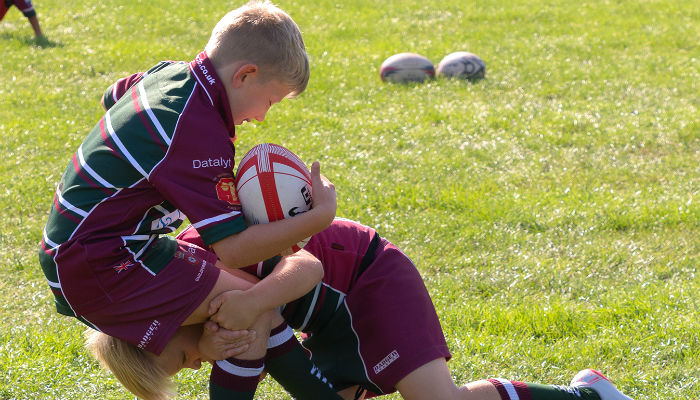 Image of Guildfordians RFC (GRFC) Minis Rugby team located on Stoke Park Guildford - Enjoyment